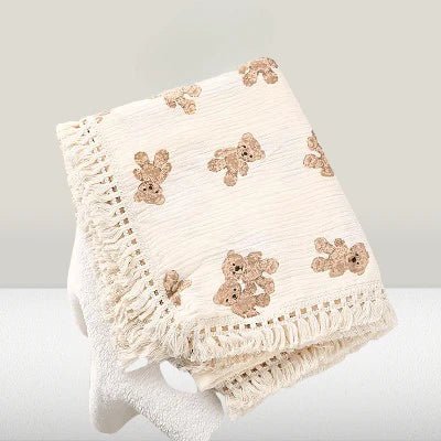 Couverture Bébé - BabyBlanket™ - Ours - Trésor Velouté