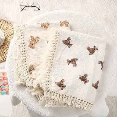 Couverture Bébé - BabyBlanket™ - Ours - Trésor Velouté