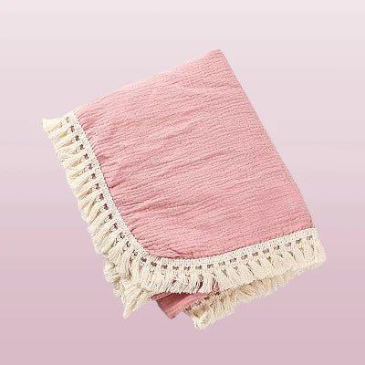 Couverture Bébé - BabyBlanket™ - Rose - Trésor Velouté