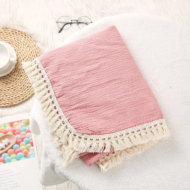 Couverture Bébé - BabyBlanket™ - Rose - Trésor Velouté