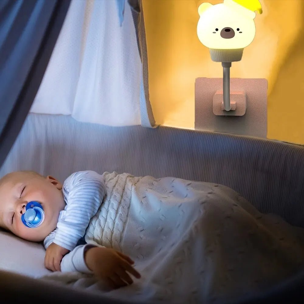 Veilleuse Bébé - SweetDream™ - Ours - Trésor Velouté